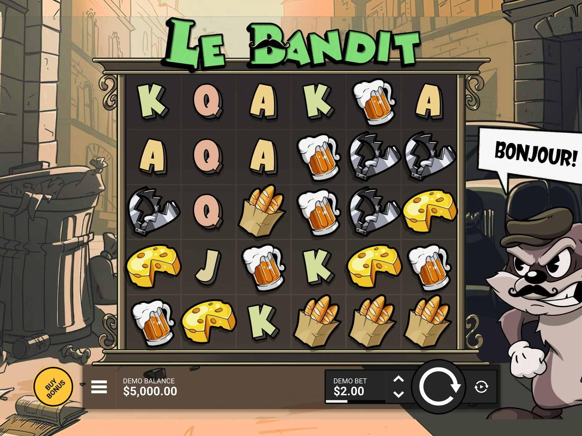 Le Bandit at KittyCat Casino